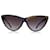 Autre Marque Óculos de sol Premier Vintage de acetato preto com cristais Mod. horizonte Plástico  ref.1251583