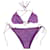 Autre Marque OSEREE traje de baño T.Poliéster Internacional S Púrpura  ref.1251627