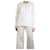 Stella Mc Cartney Haut blanc à demi-zip - taille UK 8 Viscose  ref.1251646