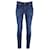 Tommy Hilfiger Calça jeans skinny feminina de lavagem escura em algodão azul  ref.1251761