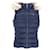 Tommy Hilfiger Chaleco de plumón con capucha esencial para mujer Azul marino Poliéster  ref.1251807