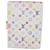 LOUIS VUITTON Multicolor Agenda PM Tagesplaner Cover Weiß R.21074 LV Auth-Folge3309  ref.1251965