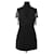 Sandro Black dress Polyester  ref.1252034
