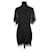 Maje Black dress Polyester  ref.1252072