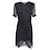 ISABEL MARANT ETOILE Silk chiffon dress size 36 in very good condition Navy blue  ref.1252088