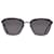 Alaïa Óculos de sol pretos retangulares para mulheres Alaia AA0039S-00159 Metal  ref.1252215