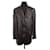 Hermès Leather coat Brown  ref.1252289