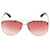 LOUIS VUITTON Sonnenbrille Metall Pink  ref.1252296