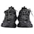 Balenciaga Zapatillas bajas sintéticas negras Negro Cuero  ref.1252333