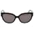 Óculos Balenciaga Black Invisible Cat Eye Preto Plástico  ref.1252335