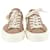 Tom Ford Brown/White Cambridge Lace Up Sneakers Leather  ref.1252358