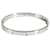 Bracelet love cartier fin, 10 Losanges (OR BLANC)  ref.1252433