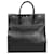 SAINT LAURENT Smooth Calfskin Rive Gauche Tote in Black Leather  ref.1252457