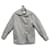 Lacoste coat size 36 Grey Polyester Wool  ref.1252478