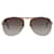 Autre Marque lunettes de soleil aviateur vintage en métal doré M7019 58/16 135 MM  ref.1252495
