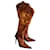 Gianmarco Lorenzi Boots Golden Exotic leather  ref.1252669