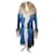Ermanno Scervino Coats, Outerwear Blue Denim  ref.1252670