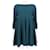 Alaïa Mini Dress Blue Viscose  ref.1252682