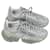 Jimmy Choo Sneakers Silvery Suede  ref.1252790