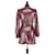 Autre Marque Robes Polyester Bordeaux  ref.1252793