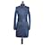 Burberry Coats, Outerwear Navy blue Wool  ref.1252794