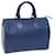 Louis Vuitton Epi Speedy 25 Handtasche Toledo Blau M43015 LV Auth 66353 Leder  ref.1252803