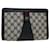 GUCCI GG Supreme Sherry Line Clutch Bag PVC Navy Red 89 01 032 auth 66429 Navy blue  ref.1252808