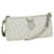 Christian Dior Trotter Romantic Borsa a tracolla PVC Grigio Bianco Auth 66699  ref.1252811