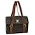 Céline CELINE Macadam Canvas Hand Bag PVC 2way Brown Auth 66276  ref.1252845