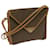 SAINT LAURENT Shoulder Bag Canvas Leather Beige Auth ep3360 Cloth  ref.1252876