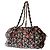 Bowling Borsa a mano Chanel Filigree Nylon Nera Rossa Bianca Nero Bianco Rosso - vista 2