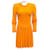 Autre Marque Givenchy Golden Yellow Knit Dress with Slip Viscose  ref.1252999