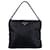 Prada Nylon Triangle Tote Bag Black Cloth  ref.1253035