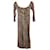 Reformation Ballari Off-The-Shoulder Leopard-Print Midi Dress in Brown Viscose Cellulose fibre  ref.1253126