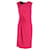 Ärmelloses, gerüschtes Kleid von Joseph aus pinkem Acetat Zellulosefaser  ref.1253227