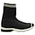 Fendi Stretch Knit Sneakers Black  ref.1253237