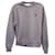 AMI Paris Ami de Coeur Sweatshirt in Grey Cotton  ref.1253249