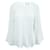 Magali Pascal Ivory Laser Cut Blouse White Cream
