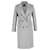 Weekend Max Mara Double-Breasted Coat in Grey Wool  ref.1253268