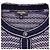 Timeless Chanel Striped Buttoned Cardigan aus marineblauer Baumwolle - Ansicht 2