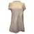 Pleats Please Plissé Short-Sleeve Mini Dress In Beige Polyester  ref.1253275