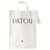 Autre Marque Vertical Shopper Bag - PATOU - Cotton - White  ref.1253301