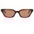 KHAITE Sonnenbrille T.  Plastik Rot Kunststoff  ref.1253316