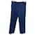 Céline CELINE Pantalon T.fr 40 polyestyer Polyester Bleu Marine  ref.1253323
