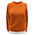 Hermès HERMES Maille T.fr 38 Wool Laine Orange  ref.1253325