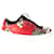 Valentino Red Printed Sneakers Leather  ref.1253366
