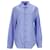 Tommy Hilfiger Mens Fitted Long Sleeve Shirt Woven Top Blue Light blue Cotton  ref.1253413