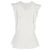 Blusa sin mangas Missoni de algodón blanco Crudo - vista 3