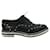 Christian Louboutin Black Spiked Oxford Shoes Leather  ref.1253464
