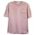 Autre Marque m. T-shirt P Space-Dyed en coton rose  ref.1253475